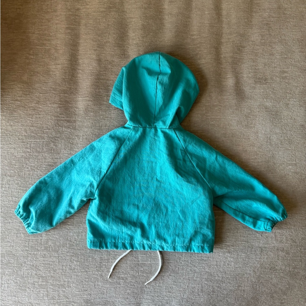 Vintage 80s Winning Moves Baby Toddler Hooded Jacket 18M Sailboat Appliqué Retro - Picture 5 of 9